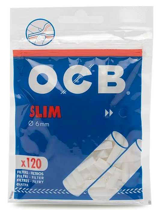 OCB SLIM FILTER 6 MM 120 STÜCK