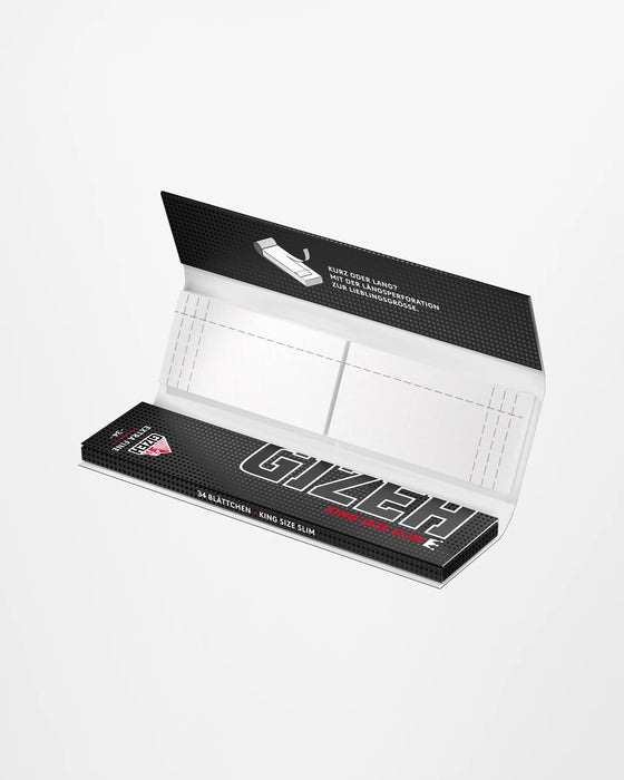 GIZEH BLACK® King Size Slim + Tips