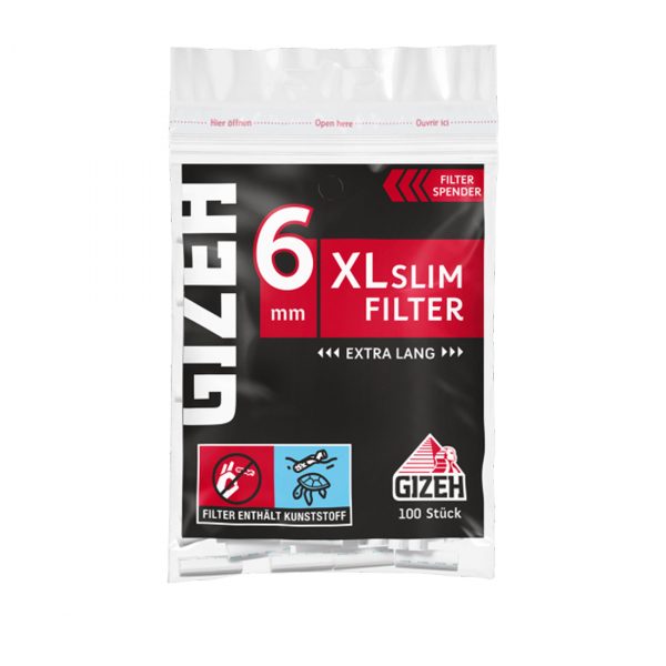 GIZEH BLACK® XL Slim Filter