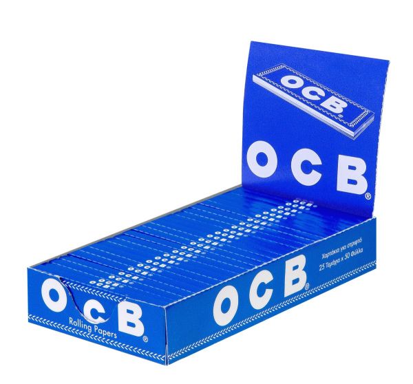 OCB Blau Papier (25 x 50 Stück)