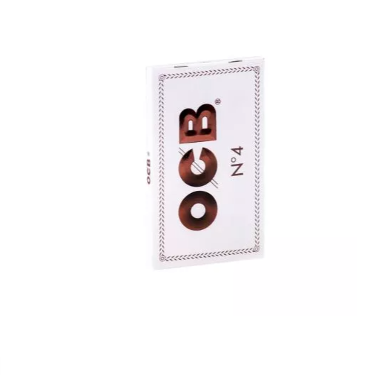 OCB Weiss 100er Zigarettenpapier Filigrane Gomme No. 4