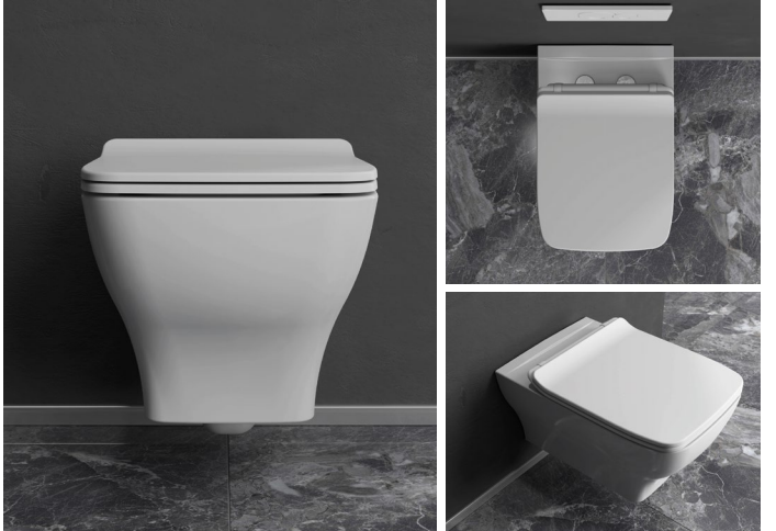 DURAVIT PETRA WANDHÄNGENDE TOILETTE (HOLED)
