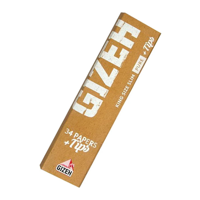 Gizeh Pure King Size Slim + Tips