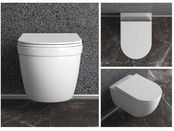 DURAVIT SIRIUS WANDHÄNGENDE TOILETTE (Ohne Loch)