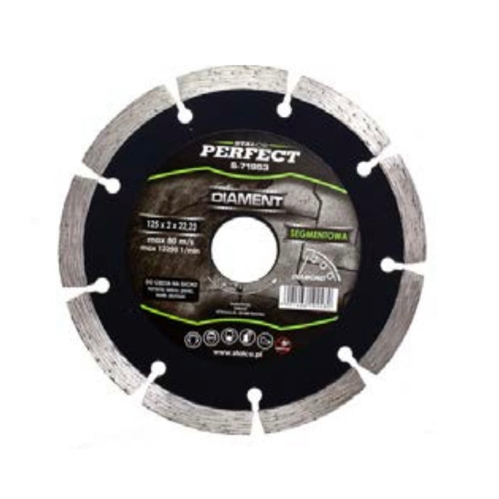 STALCO diamond disc 125*2.0*22, 23mm S-71953