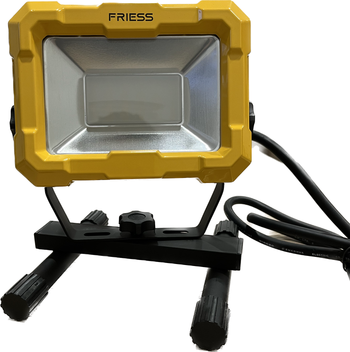 Friess Techno LED-Strahler 30 W mit Standfuß, 2.400 Lumen, RA 80