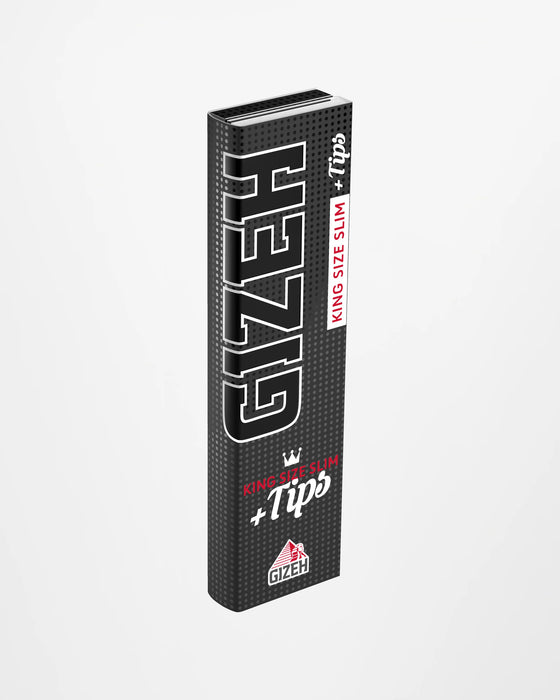 GIZEH BLACK® King Size Slim + Tips