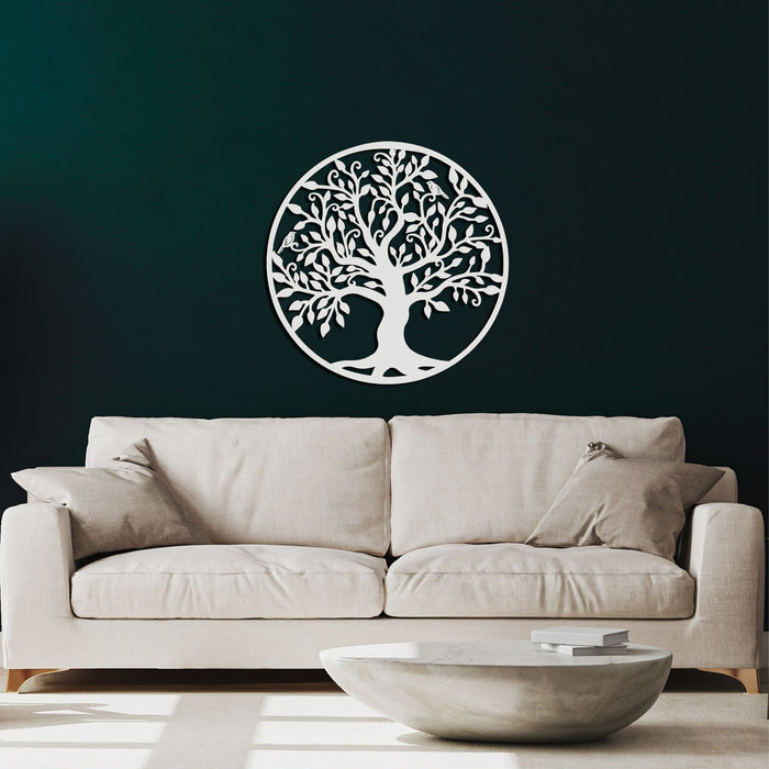 Familienbaum Metall Wall-Art