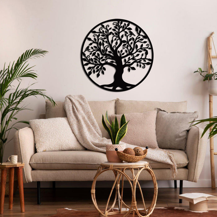 Familienbaum Metall Wall-Art
