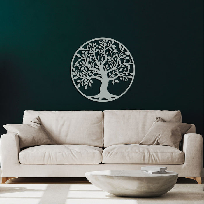 Familienbaum Metall Wall-Art