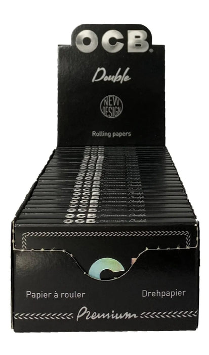 OCB Premium Double Papers 25x100 Stk