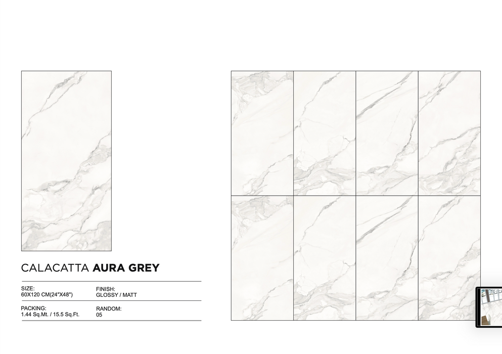 Callacata Aura Grey Matt