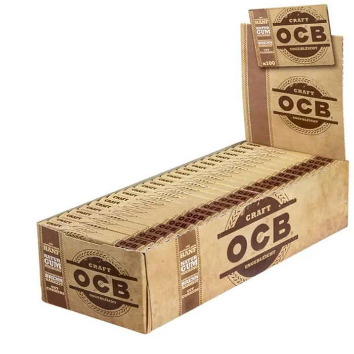 OCB Craft Ungebleicht 25 x 100 Blatt
