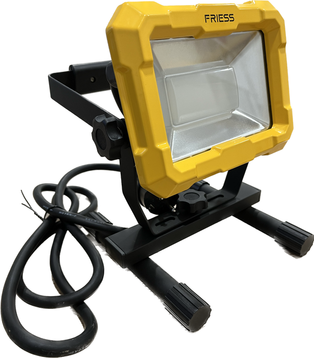 Friess Techno LED-Strahler 30 W mit Standfuß, 2.400 Lumen, RA 80